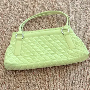 Vera Bradley Quilted Light Lime Shoulder Bag thumbnail 4