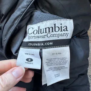 Columbia Black Puffer Down Vest S thumbnail 3
