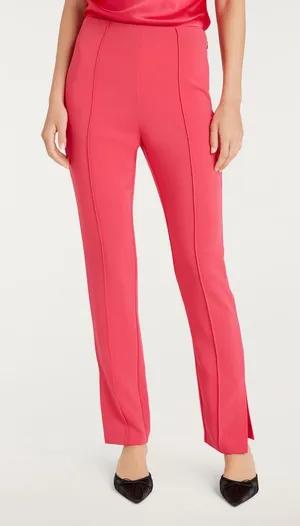 Cinq a Sept Brianne Pant Straight Leg Berry Jam Size 0 thumbnail 1