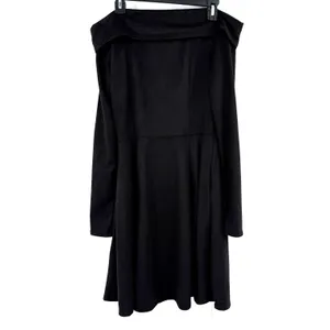 Altar'd‎ State Size Medium Off the Shoulder Black Long Sleeve Dress Short thumbnail 3
