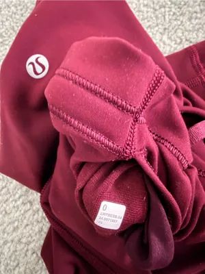 Lululemon Wunder Train High-Rise Short 6" size 0 garnet thumbnail 5