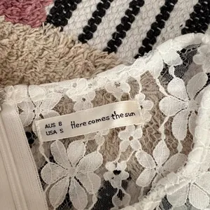 Here comes the sun white‎ lace dress small thumbnail 10