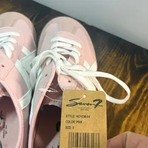 Seven7 pink mules size 9 thumbnail 6
