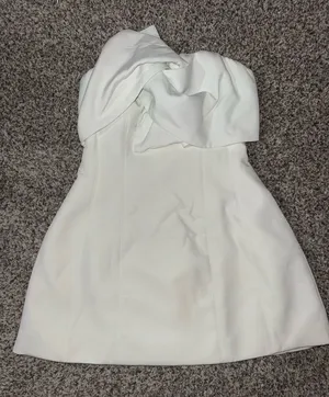 American Threads Dress White Mini thumbnail 1