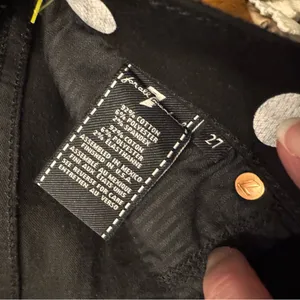 7 FOR ALL‎ MANKIND Polka Dot Slim Kick Pants thumbnail 7