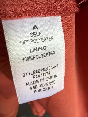 Women's Arula Tiered Dress Coral Pink Size A 1X Swiss Dot Textured Shortsleeve thumbnail 4