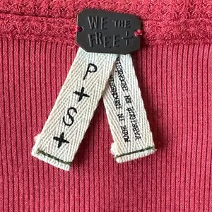 EUC FREE PEOPLE We The Free Malibu Waffle Knit Thermal in Washed Red - Size S thumbnail 12