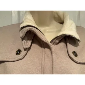 Carhartt For Women Jacket XS Beige‎ Sherpa Collar Y2K Vintage Workwear thumbnail 4