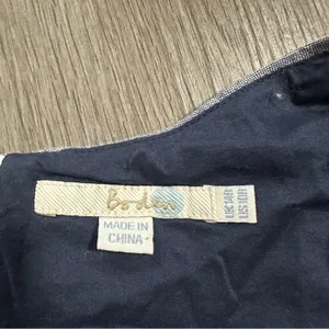 Boden Summer‎ Fun Denim Blue & White Embroidered Sleeveless Mini Dress Size 10 thumbnail 5