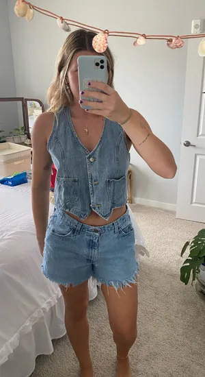 Princess Polly Jean Top  thumbnail 1