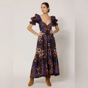 CLEOBELLA Jewel Ankle Dress - Vanezia Print thumbnail 4
