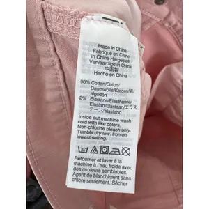 Madewell Classic Straight‎ Leg Pants Rose Pink Cotton Size 27 thumbnail 6
