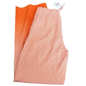 Solid & Striped The Oxford Pant Orange White Ombre Stripe Cotton XL NEW thumbnail 4