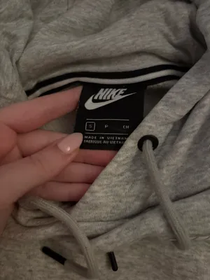 Nike Light Grey Hoodie thumbnail 2