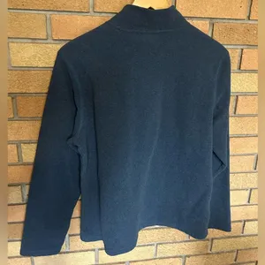 The North Face Quarter Zip Navy Blue Fleece Women’s Size XL Long Sleeve Cozy thumbnail 6