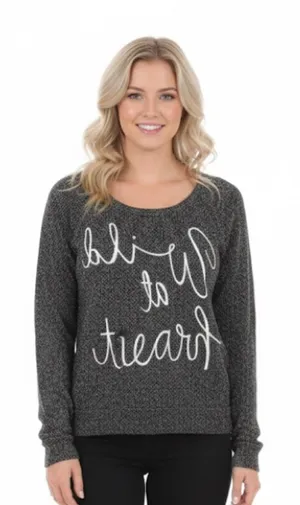 Wild at Heart large graphic cozy sweatshirt thumbnail 1