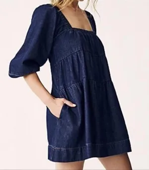 Free People “Lou Jean Babydoll Dress” thumbnail 3