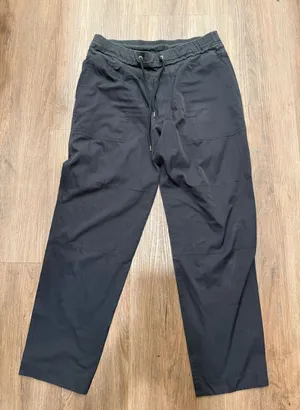 James Perse Los Angeles‎ Women Dark Gray Drawstring Utility Pants Size 2 3606 thumbnail 1