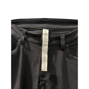 Lululemon Black Chino Pants Women's Size 6 Casual Zip Fly Work Skinny 28x30 thumbnail 4