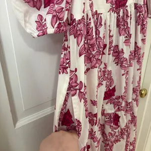 BEYOND by Vera Estella Pondicherry Maxi Dress L Garden Floral Wedding Guest Boho thumbnail 5