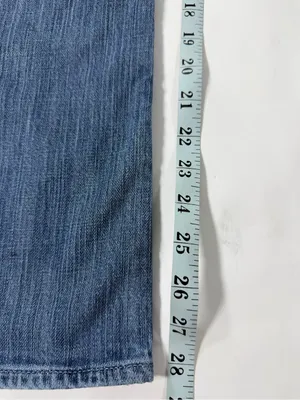 Y2K Gap Low Rise Flare Jeans Women’s 6 Ankle Light Wash Stretch Denim thumbnail 9