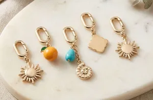 Women's Bikini Charm Collection 5pc Gold Charm Pack - Sun Gold thumbnail 1