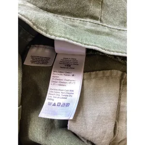 J.Crew Slim Wide Leg Pants Olive Green High Rise Crop AV814 Womens 26 thumbnail 7