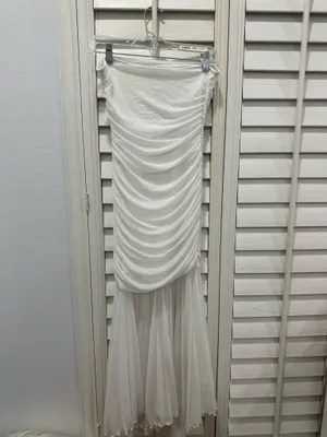 Revolve white midi dress  thumbnail 4