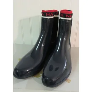 Nautica navy rain boot sz 8 NWOB thumbnail 3