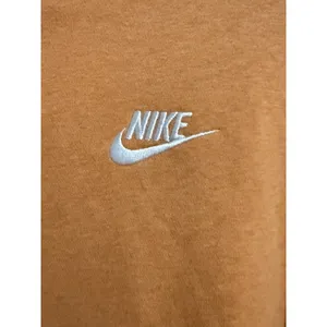 Nike Women's Orange/Heather/White Club‎ Fleece Pullover Hoodie DV5645-871 Sz XL thumbnail 2