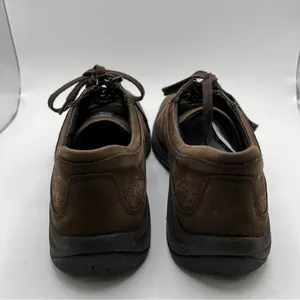 Mephisto Liria Runoff Shoes Womens 7 Brown Leather Sneakers orthopedic thumbnail 5