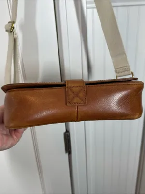 Madewell Transport Flap Shoulder crossbody‎ Bag in English saddle brown thumbnail 4