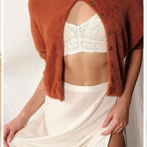 Free People GALLOON LACE RACERBACK BRALETTE IN Pale Gray thumbnail 8