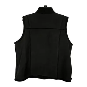 VTG - Real Clothes Saks Fifth Ave Women's Vest Black Full Zip - Sz. 1x thumbnail 3