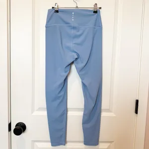Wilo The Label Womens Ribbed Blue Leggings Size Medium Pilates Yoga Athleisure thumbnail 3