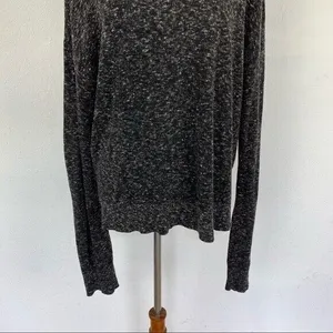 Wilfred Aritzia Top Small Gray Long Sleeve Minimalist Cozy Luxe thumbnail 3
