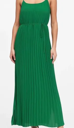 Banana Republic Green Maxi Dress thumbnail 1