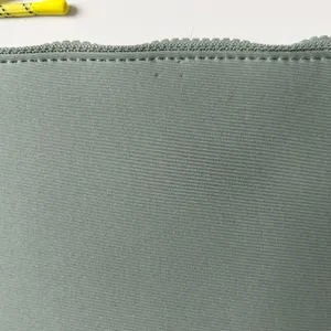 Dagne Dover Pouch Neoprene Sage Green Small Zippered Travel Pouch thumbnail 3
