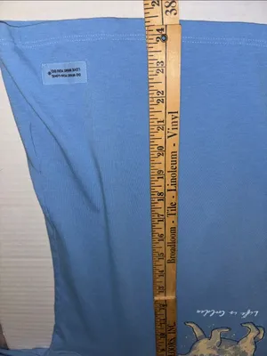 Life Is Good Blue L/S Tee Shirt V Neck With Life Is Golden On Front Size Small thumbnail 8