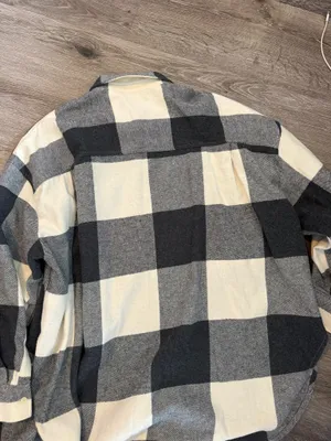 ZARA Flannel Plaid thumbnail 4
