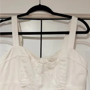 Young Fabulous &‎ Broke White denim Dress small thumbnail 4