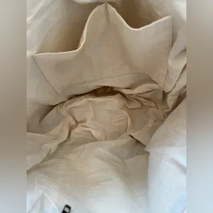 Yellow and White Beach Tote Bag thumbnail 8
