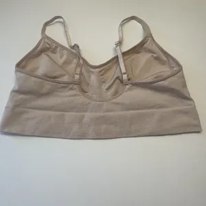 Wacoal 835575 B-Smooth Wire Free Bralette Bra Seamless Lined Womens 2XL XXL Sand thumbnail 7