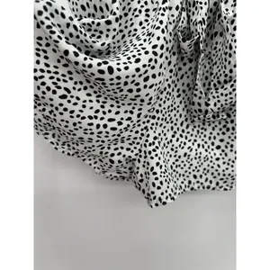 Altar'd State Womens Paperbag‎ Shorts Size M Polka Dot Belted High Waisted thumbnail 4