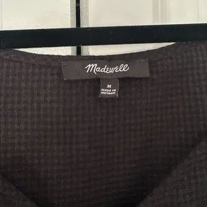 Madewell Black Button-Up Blouse thumbnail 2