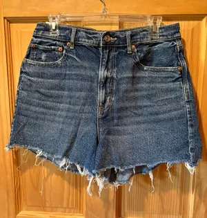 American Eagle Highest Rise '90s Boyfriend Shorts women’s 12 thumbnail 1
