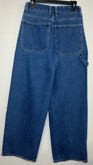 Peppermayo Jaylie Denim Jeans Size 4 Indigo Wide Leg thumbnail 4