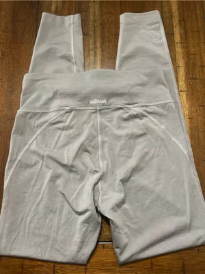 allbirds Light Gray High-Waist Leggings size small thumbnail 3