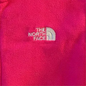 The North Face Women's‎ Pink Sherpa Fleece Hooded Jacket Size M thumbnail 5