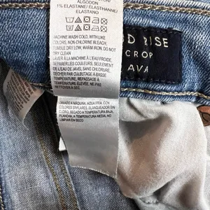 Lucky Brand Mid Rise Crop Ava Light Wash Jeans, Size 4 thumbnail 9